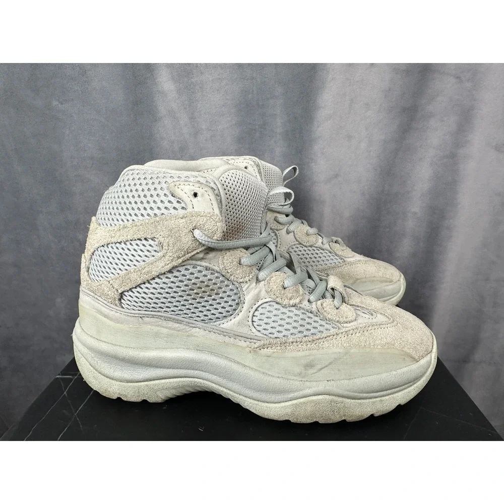 Adidas Yeezy Desert Boot Salt FV5677 Size 4.5 Salt Grey Sneakers